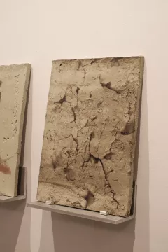 Impression jet d'encre sur terre crue