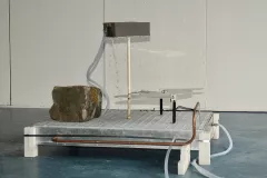 Sculpture-Fontaine pour le projet 