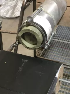 Extrusion d'argile verte