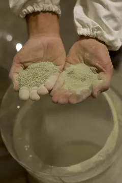 Argile verte de Romainville concassée