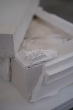 Sculpture en pierre de taille et plâtre