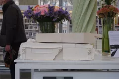 Sculpture en pierre de taille et plâtre